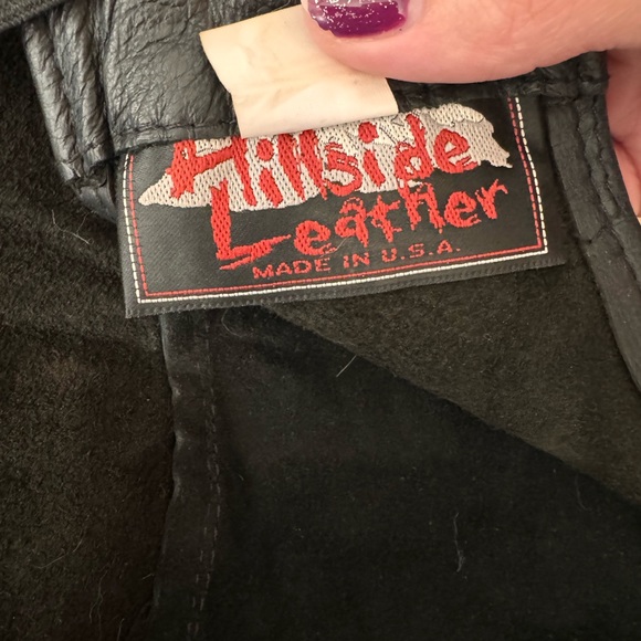 Hillside Leather vintage fringe halter crop top - Picture 7 of 7